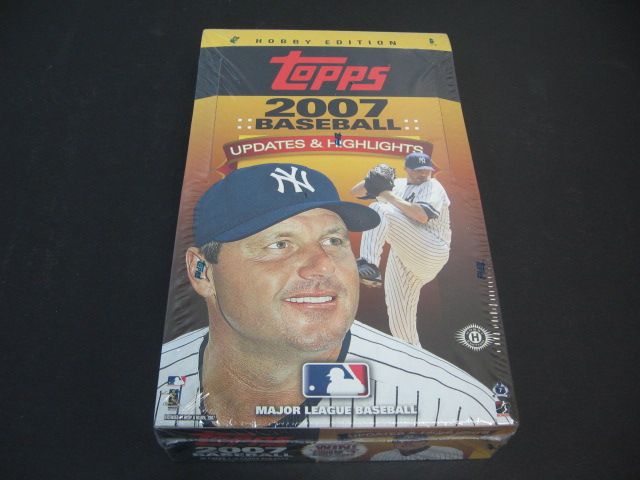 2007 Topps Baseball Updates & Highlights Series Box (Hobby)