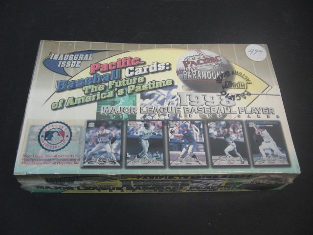 1998 Pacific Paramount Baseball Box (Hobby)