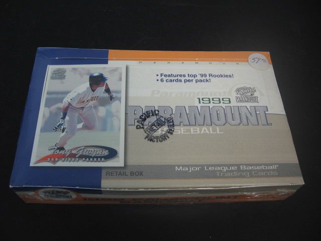 1999 Pacific Paramount Baseball Box (Retail)