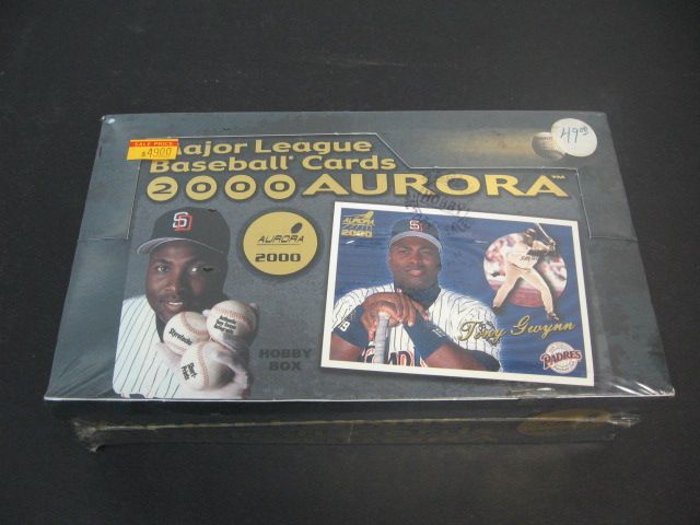 2000 Pacific Aurora Baseball Box (Hobby)