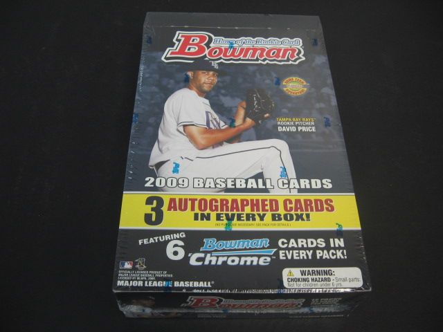 2009 Bowman Baseball Jumbo Box (HTA)