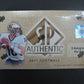 2011 Upper Deck SP Authentic Football Box (Hobby)