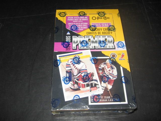 1994/95 OPC O-Pee-Chee Premier Hockey Series 1 Box