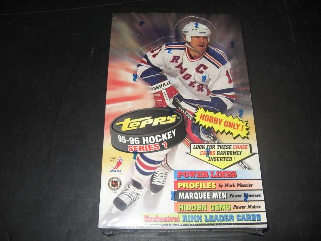 1995/96 Topps Hockey Series 1 Box (Hobby)