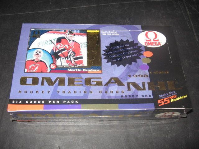 1998/99 Pacific Omega Hockey Box (Hobby)