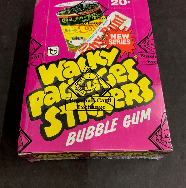 1979 Topps Wacky Packages Unopened Series 2 Wax Box (BBCE