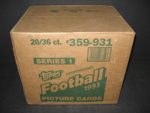 1993 Topps Football Series 1 Case (20 Box)