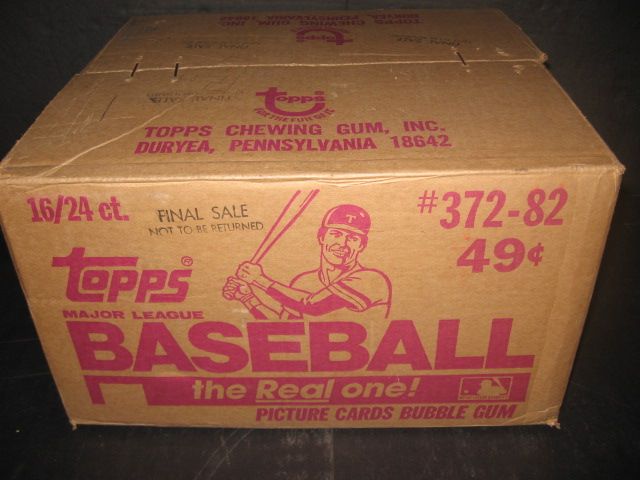 1982 Topps Baseball Cello Case (16 Box) (Authenticate)