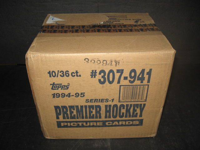 1994/95 Topps Premier Hockey Series 1 Case (10 Box)