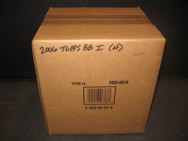 2006 Topps Baseball Series 1 Case (Hobby) (12 Box)