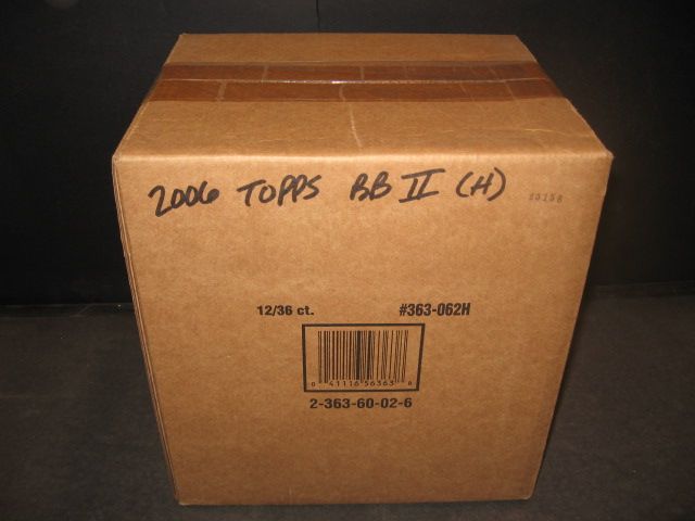 2006 Topps Baseball Series 2 Case (Hobby) (12 Box)