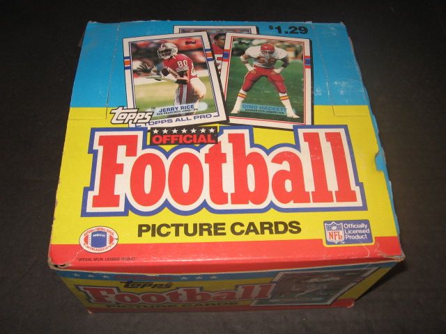 1989 Topps Football Jumbo Box