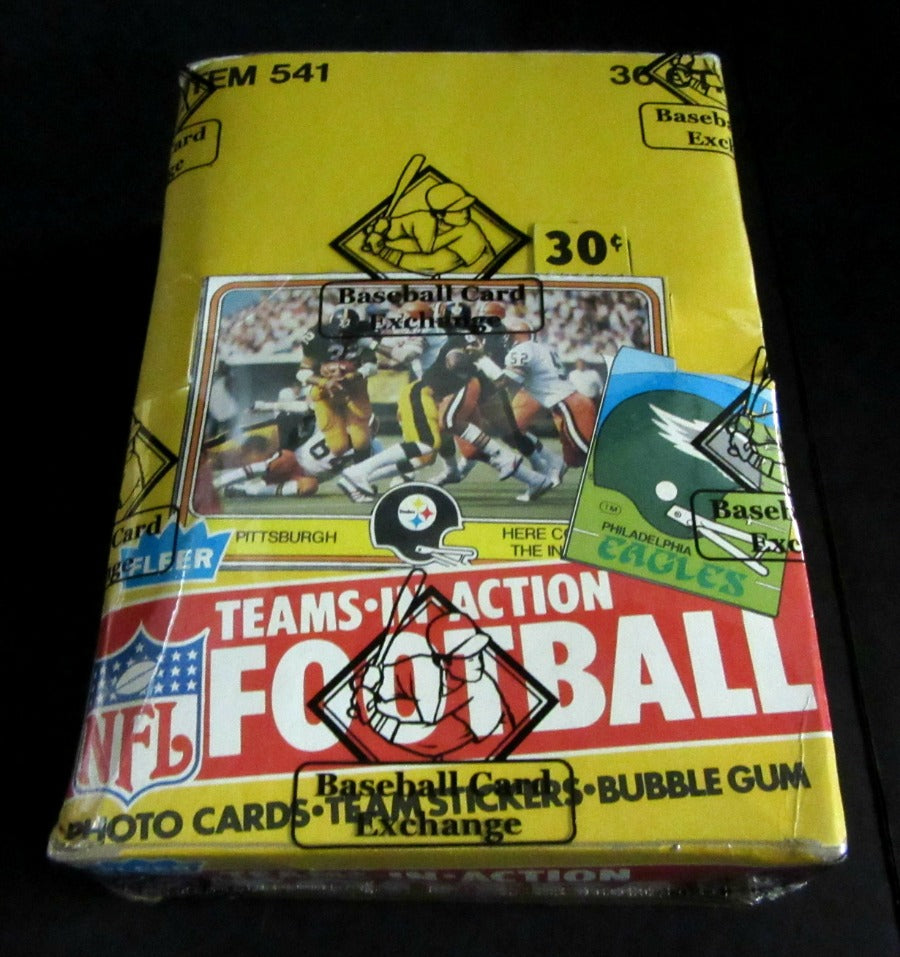 1981 Fleer Football Unopened Wax Box (BBCE)