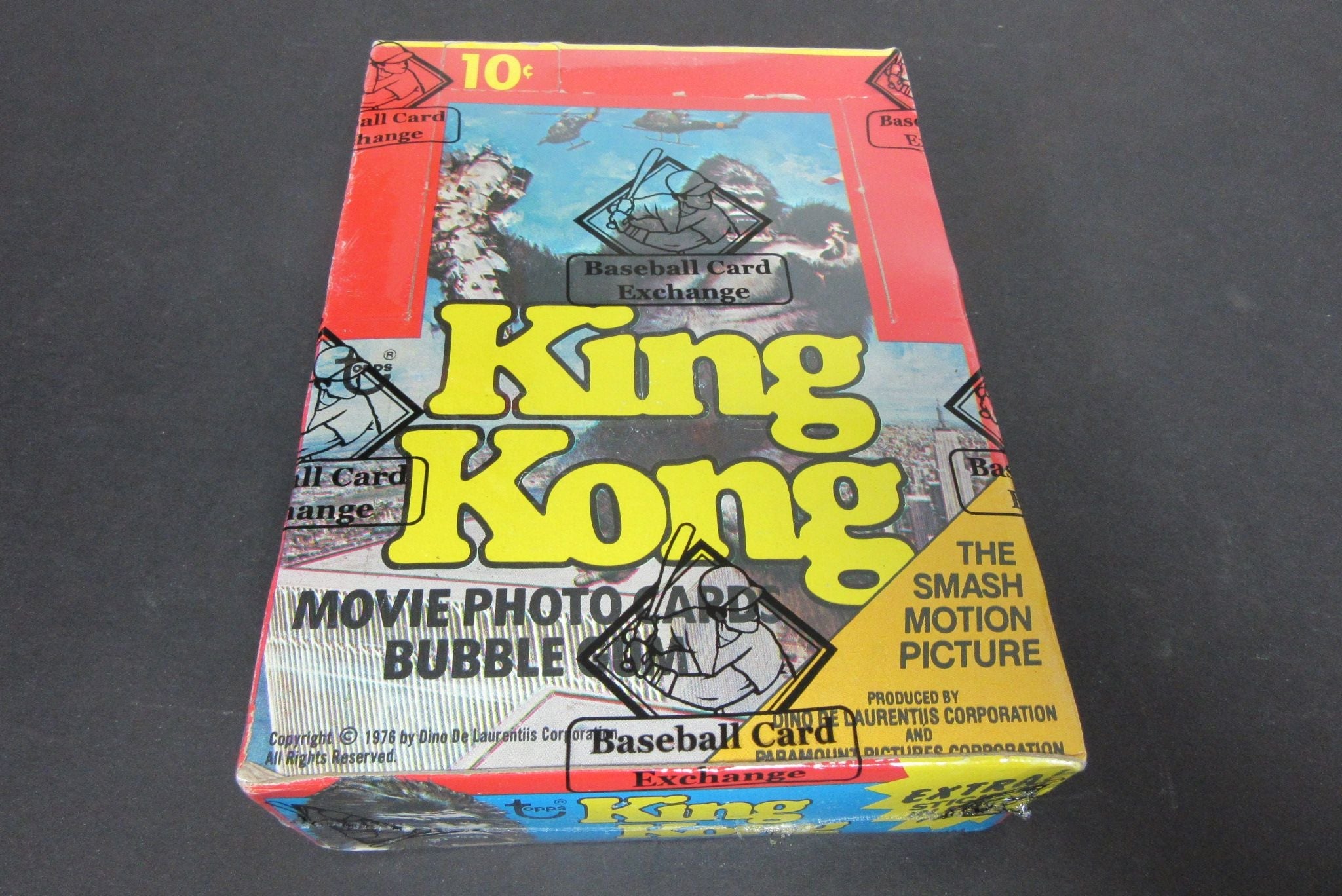 1976 Topps King Kong Unopened Wax Box (Authenticate)