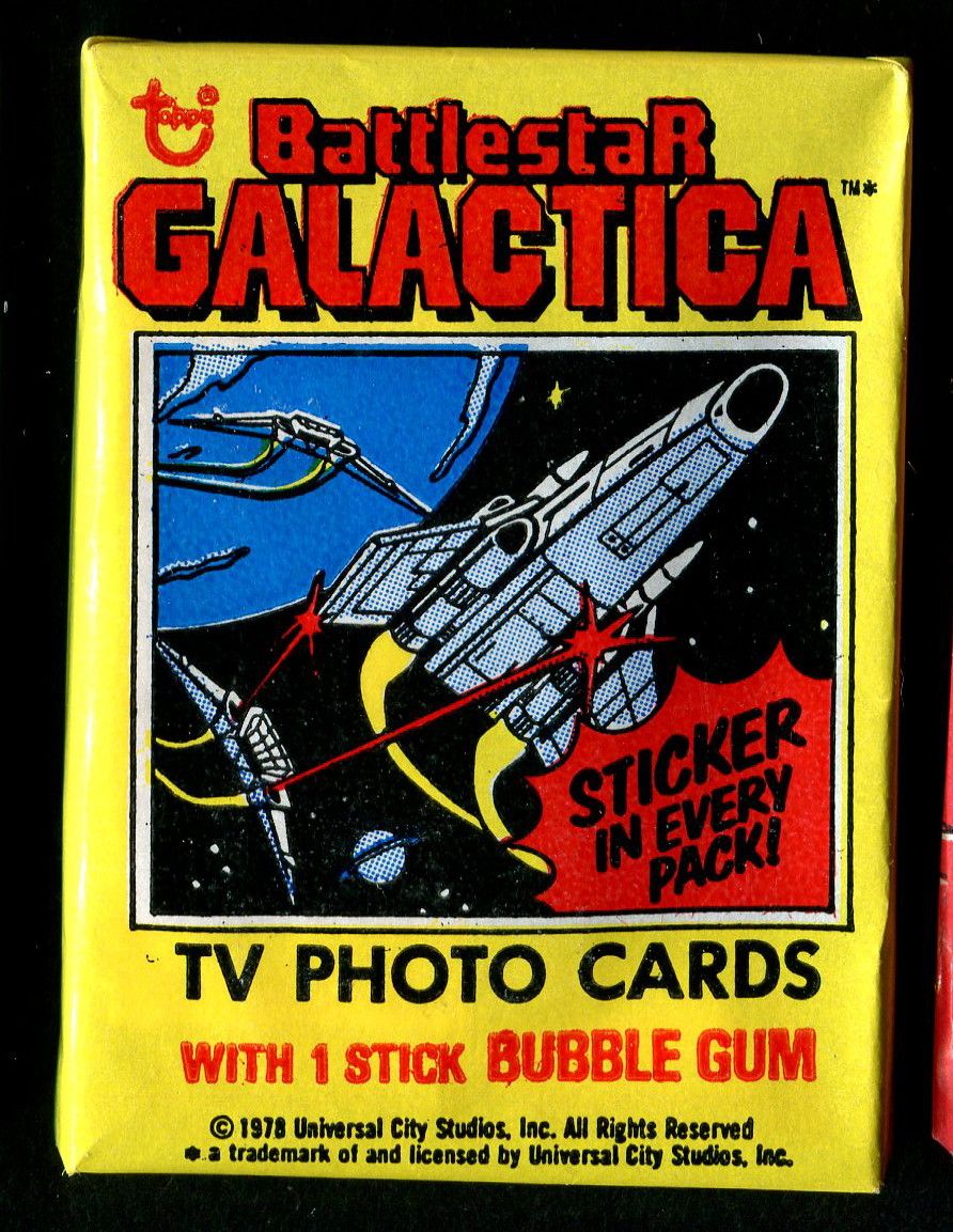 1978 Topps Battlestar Galactica Unopened Wax Pack