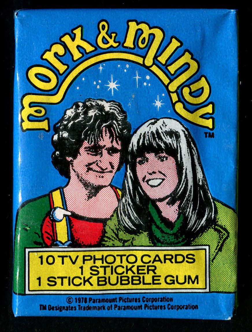 1978 Topps Mork & Mindy Unopened Wax Pack