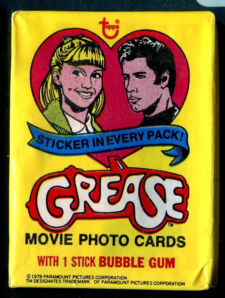1978 Topps Grease Series 1 Unopened Wax Pack