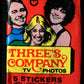 1978 Topps Three's Company Unopened Wax Pack