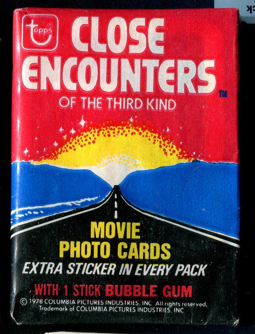 1978 Topps Close Encounters Unopened Wax Pack