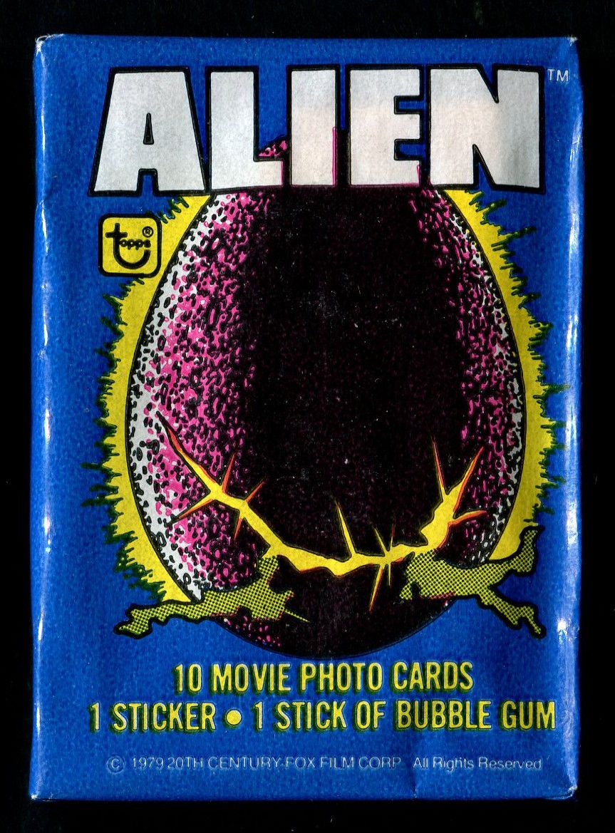 1979 Topps Alien Unopened Wax Pack