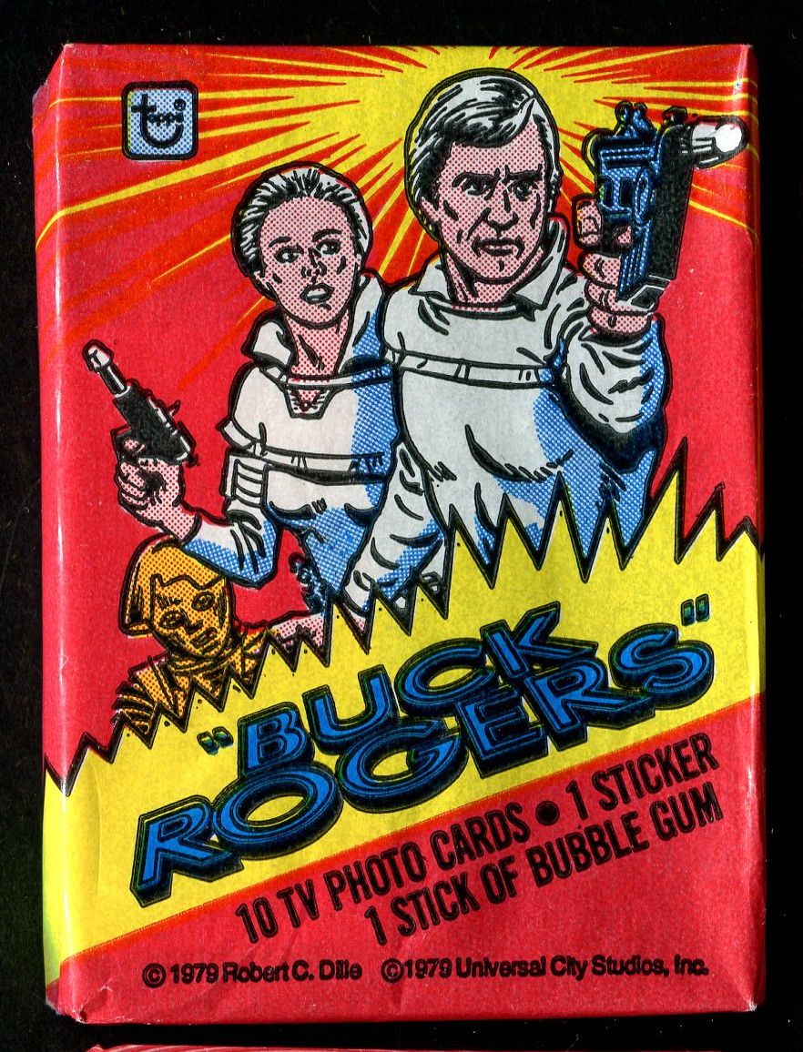 1979 Topps Buck Rogers Unopened Wax Pack