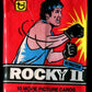 1979 Topps Rocky II Unopened Wax Pack