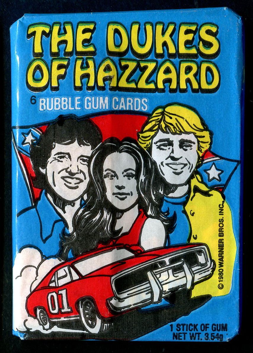 1980 Donruss Dukes of Hazzard Unopened Wax Pack