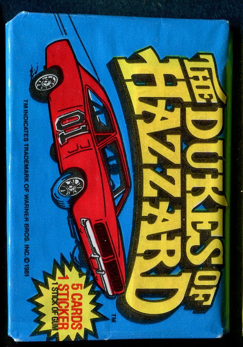 1983 Donruss Dukes of Hazzard Unopened Wax Pack
