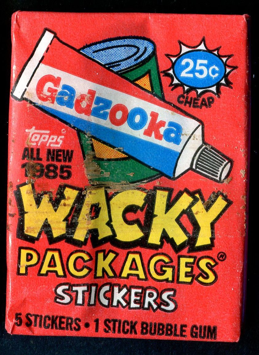 1985 Topps Wacky Packages Unopened Wax Pack