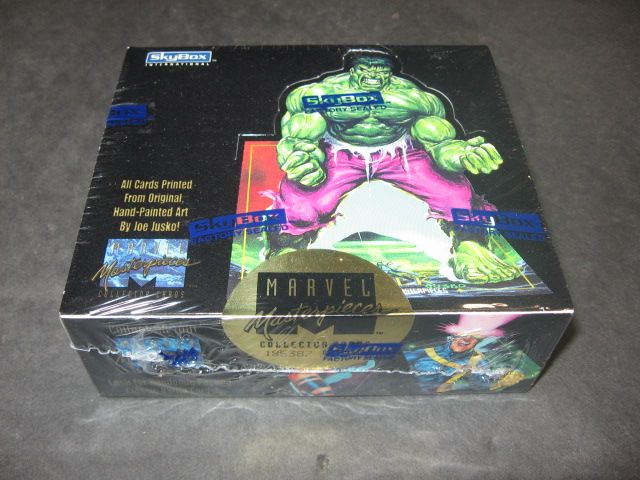 1992 Skybox Marvel Masterpieces Box