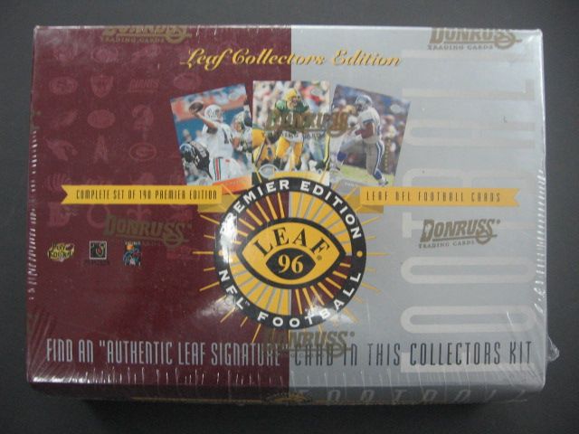 1996 Leaf Football Collectors Edition Factory Set