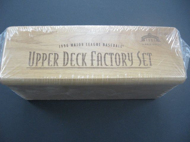 1996 Upper Deck Baseball Limited Edition Factory Set (Wooden Box)