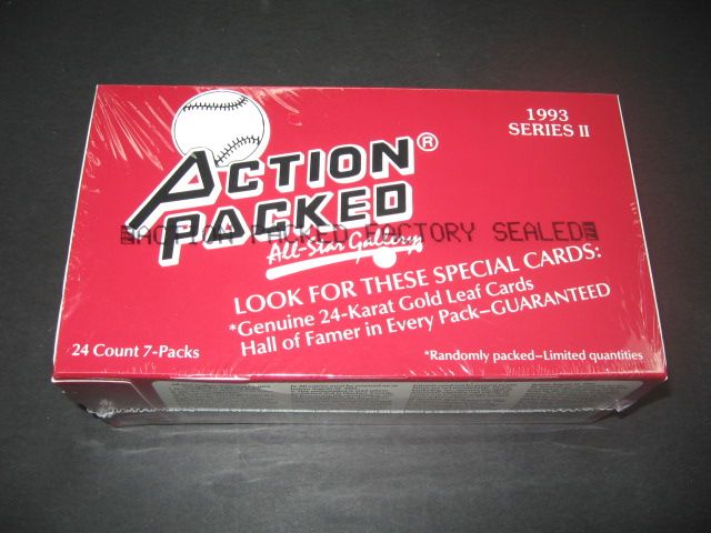 1993 Action Packed All Star Gallery Baseball Series 2 Box