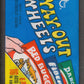 1970 Topps Way Out Wheels Unopened Wax Pack