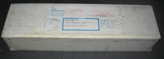 1983 Topps Baseball Factory Set (White Box)