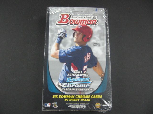 2011 Bowman Baseball Jumbo Box (HTA)