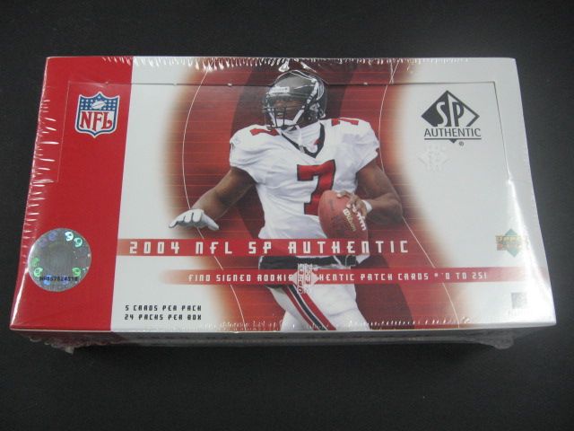 2004 Upper Deck SP Authentic Football Box (Hobby) (24/5)