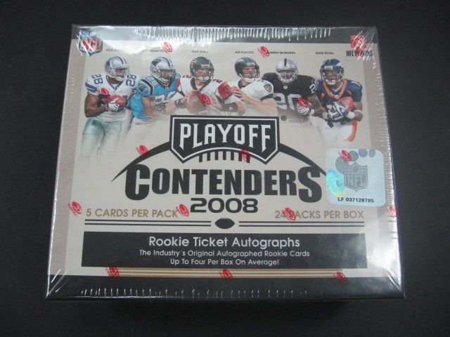 2008 Playoff Contenders Football Box (Hobby)