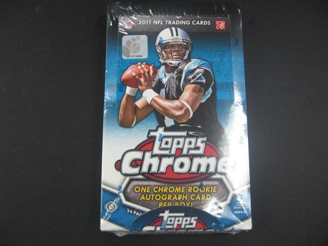 2011 Topps Chrome Football Box (Hobby)