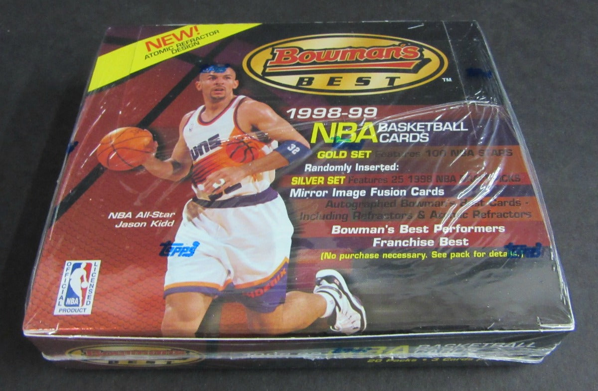 1998/99 Bowman's Best Basketball Box (Retail) (20/3)