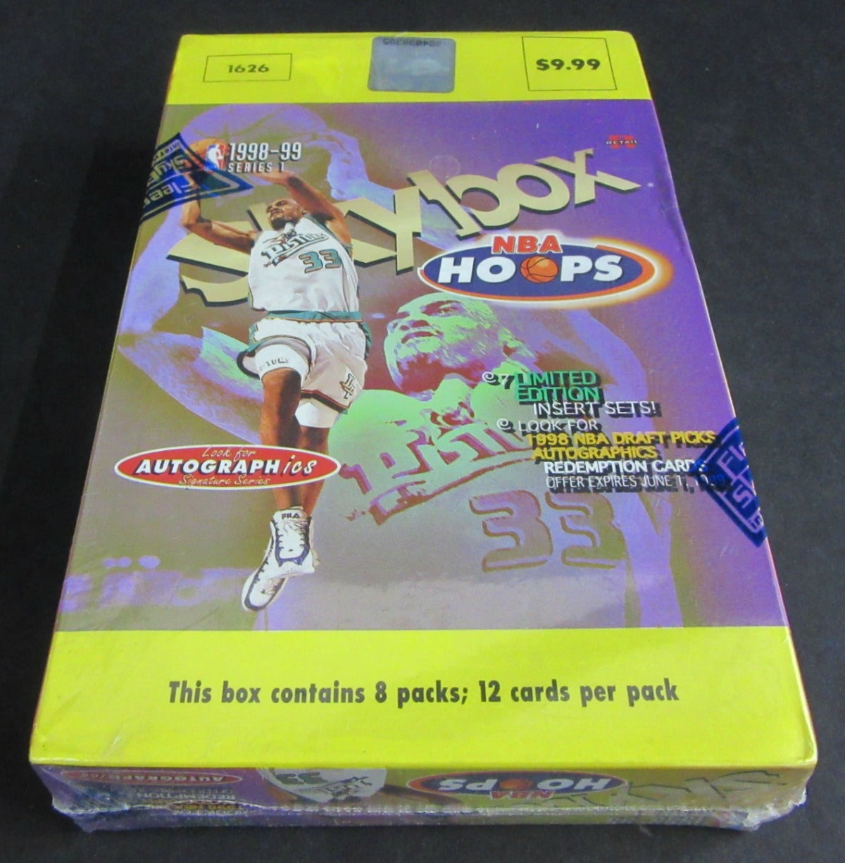 1998/99 Skybox NBA Hoops Basketball Series 1 Blaster Box (8/12)