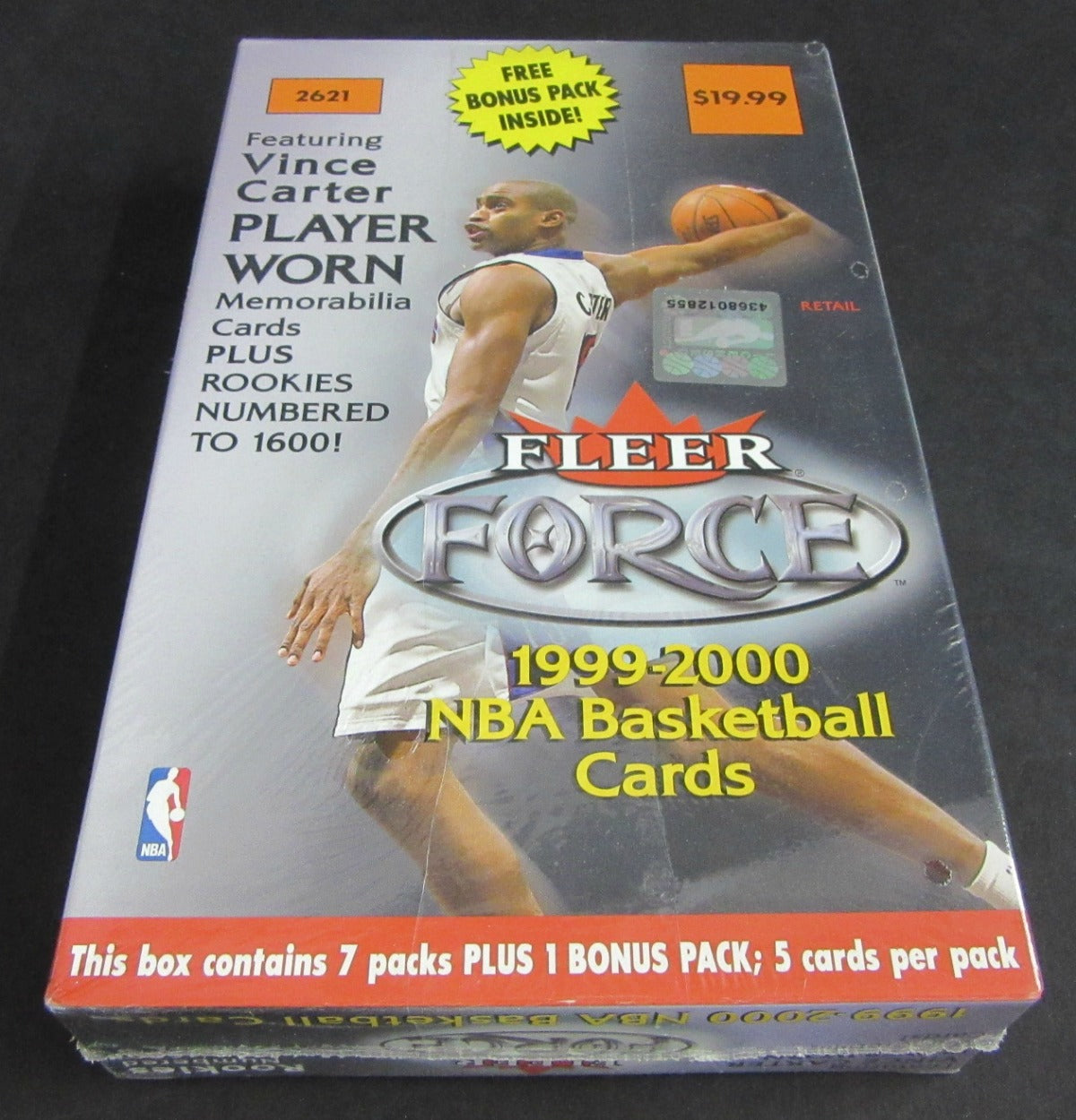 1999/00 Fleer Force Basketball Blaster Box (8/5)