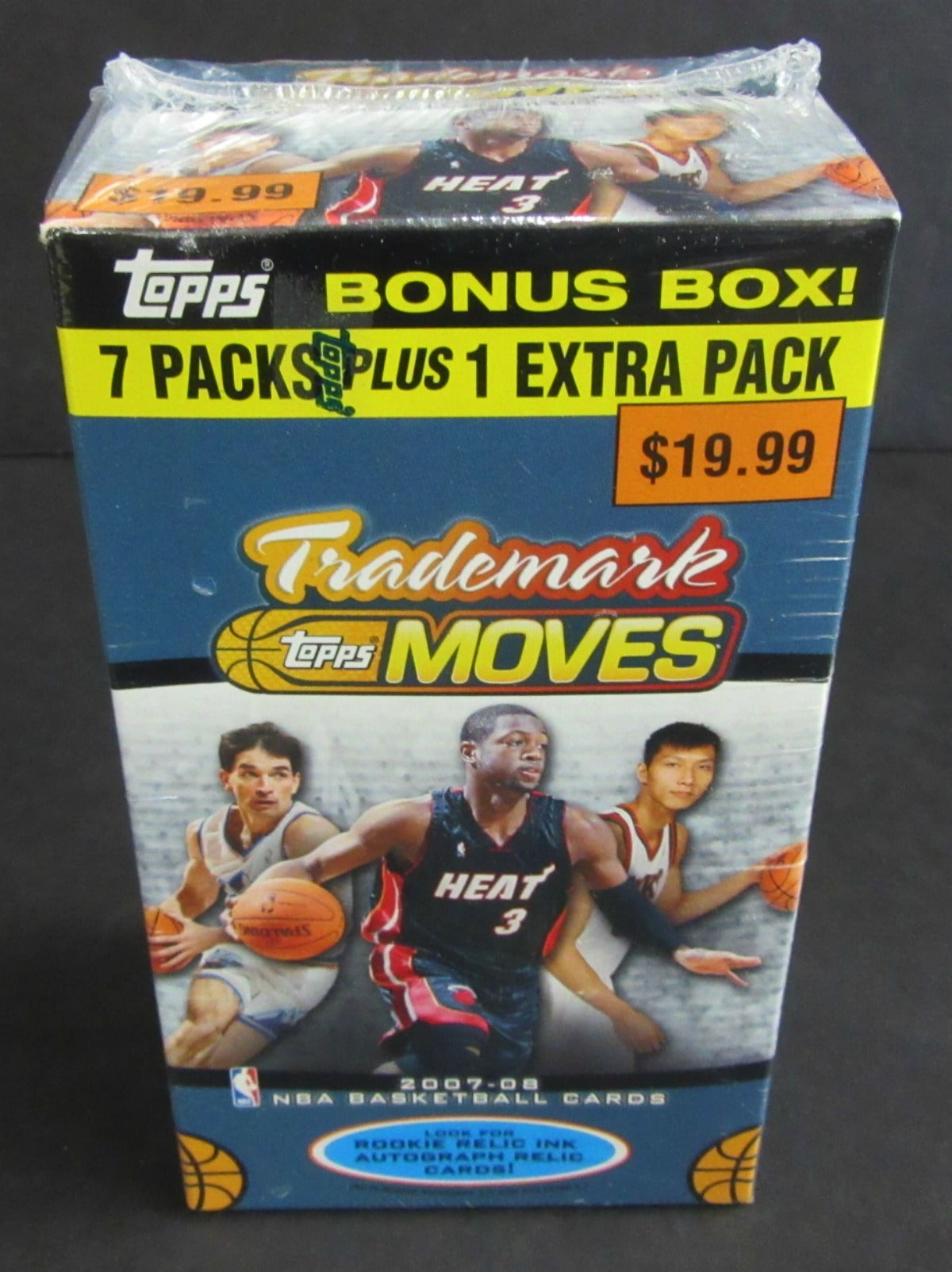 2007/08 Topps Trademark Moves Basketball Blaster Box (8/5)