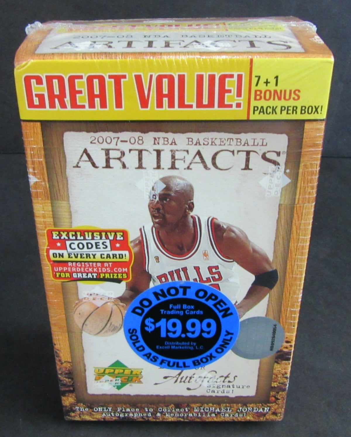 2007/08 Upper Deck Artifacts Basketball Blaster Box (8/5)