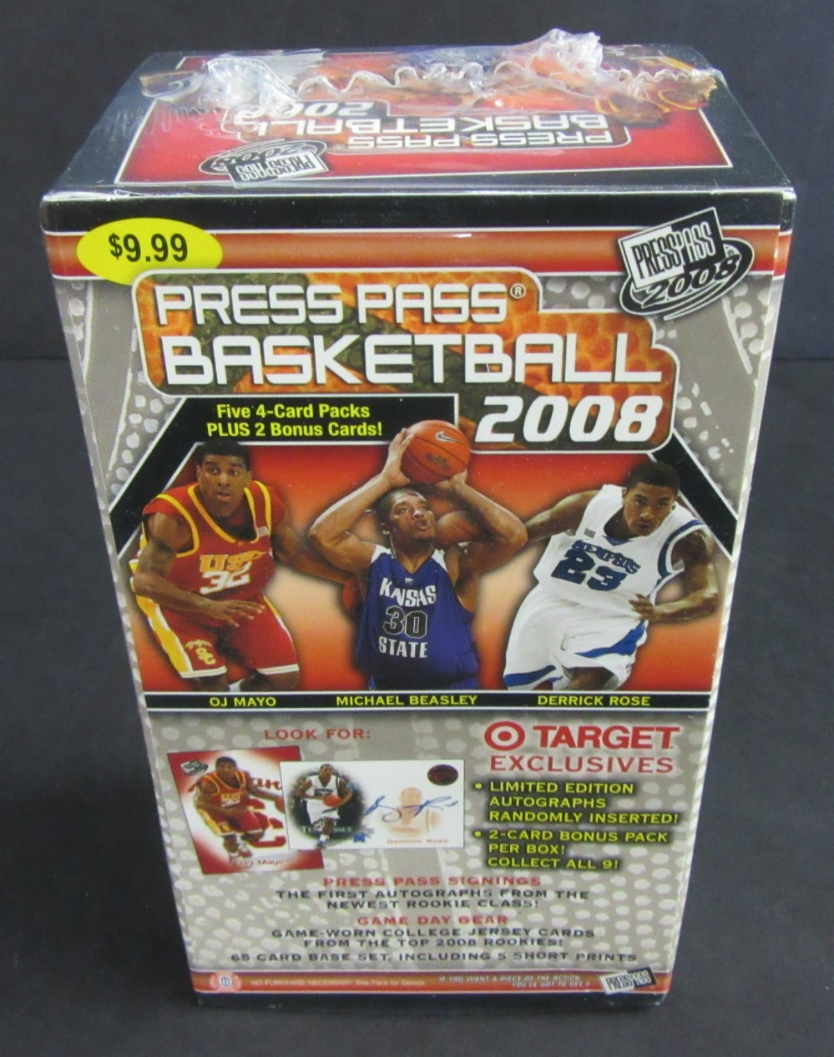 2008/09 2008 Press Pass Basketball Blaster Box (5/4)
