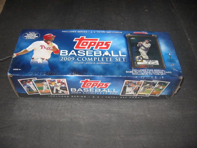 2009 Topps Baseball Factory Set (Retail) (Ruth Gold)