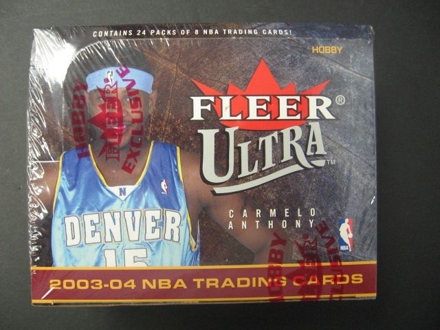 2003/04 Fleer Ultra Basketball Box (Hobby)