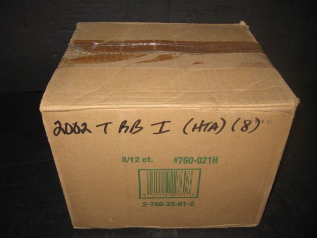 2002 Topps Baseball Series 1 Jumbo Case (HTA) (8 Box)
