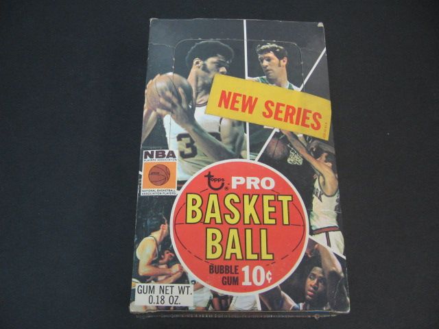 1970/71 Topps Basketball Unopened Series 2 Wax Box