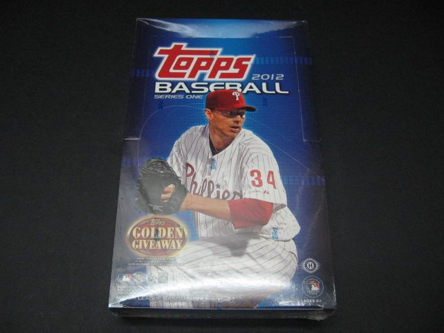 2012 Topps Baseball Series 1 Box (Hobby)